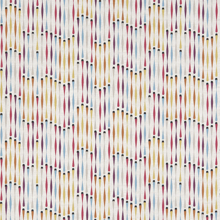 Cassandra Summer by Clarke And Clarke Fabric CLARKE & CLARKE OCTAVIA COTTON - 100% Turkey MEDIUM Horizontal: 13.5 and Vertical: 12.6 54 - Fabric Carolina -