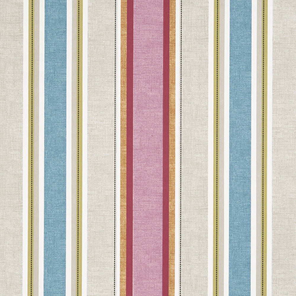 Luella Summer by Clarke And Clarke Fabric CLARKE & CLARKE OCTAVIA COTTON - 100% Turkey MEDIUM Horizontal: 13.5 and Vertical: 0 54 - Fabric Carolina -