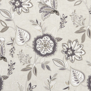 Octavia Natural by Clarke And Clarke Fabric