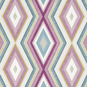 Terrazzo Damson by Clarke And Clarke Fabric