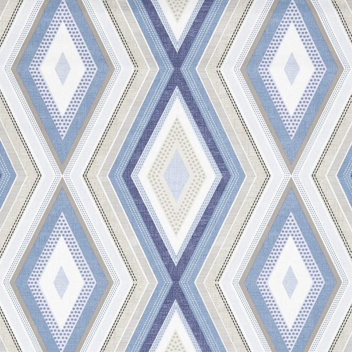Terrazzo Denim by Clarke And Clarke Fabric Clarke And Clarke Fabric Terrazzo DenimFabric CLARKE & CLARKE OCTAVIA COTTON - 100% Turkey </p><p>Repeat: H: 13.5, V: 12.6 54 - Fabric Carolina -