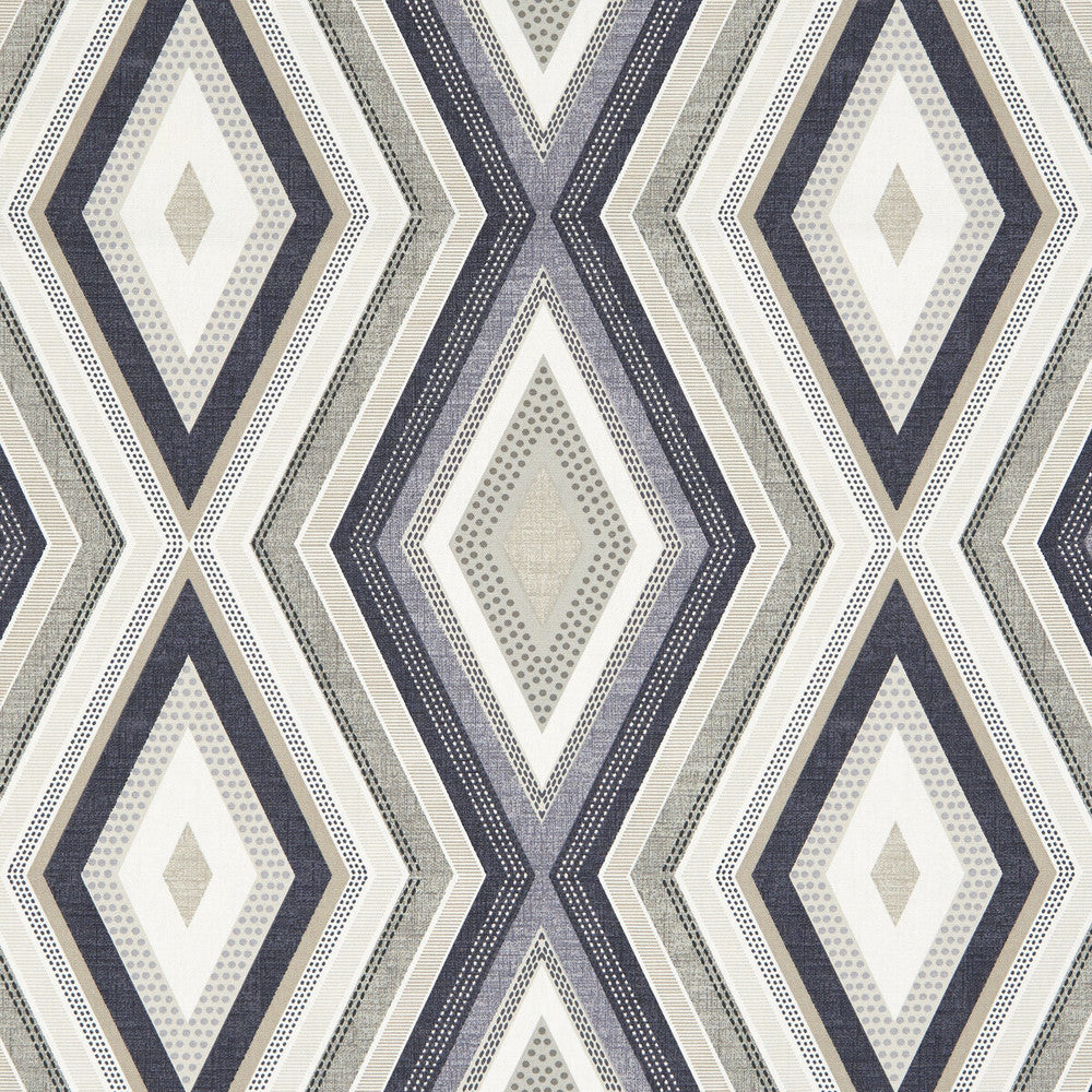 Terrazzo Natural by Clarke And Clarke Fabric CLARKE & CLARKE OCTAVIA COTTON - 100% Turkey MEDIUM Horizontal: 13.5 and Vertical: 12.6 54 - Fabric Carolina -