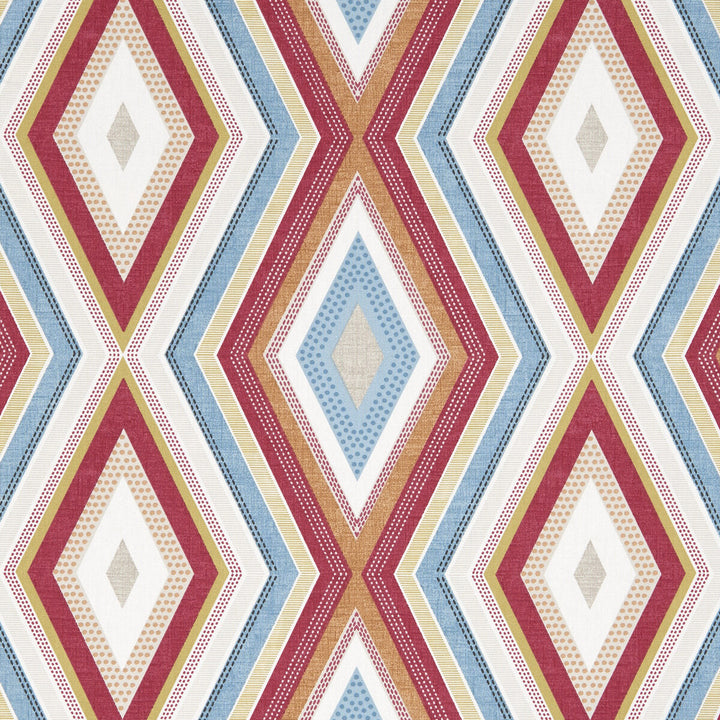 Terrazzo Summer by Clarke And Clarke Fabric CLARKE & CLARKE OCTAVIA COTTON - 100% Turkey MEDIUM Horizontal: 13.5 and Vertical: 12.6 54 - Fabric Carolina -