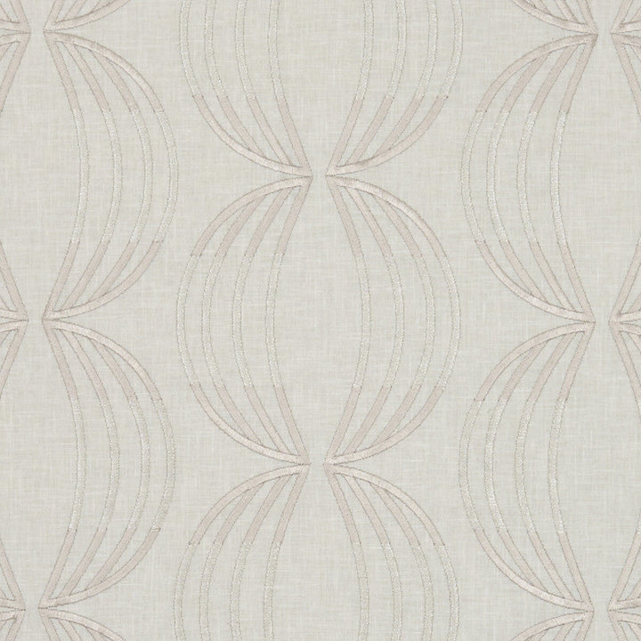 Carraway Champagne by Clarke And Clarke Designer Fabric CLARKE & CLARKE LUSSO POLYESTER - 52%;COTTON - 48% India - Horizontal: 12.68 and Vertical: 6.3 54 - Swanky Fabrics -