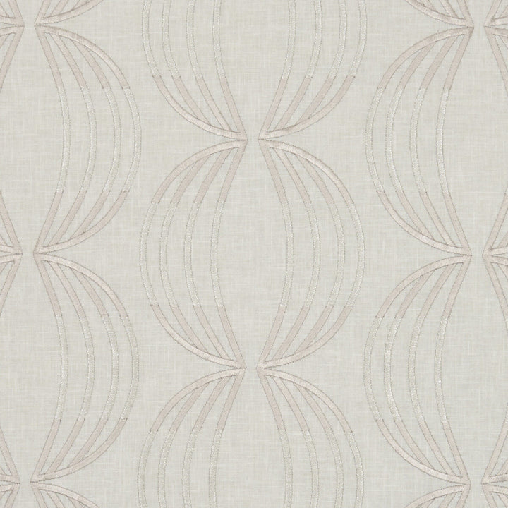 Carraway Champagne by Clarke And Clarke Fabric CLARKE & CLARKE LUSSO POLYESTER - 52%;COTTON - 48% India - Horizontal: 12.68 and Vertical: 6.3 54 - Fabric Carolina -