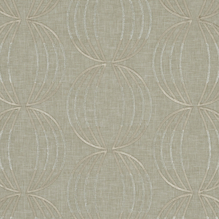 Carraway Linen by Clarke And Clarke Designer Fabric CLARKE & CLARKE LUSSO POLYESTER - 52%;COTTON - 48% India Horizontal: 12.68 and Vertical: 6.3 54 - Swanky Fabrics -
