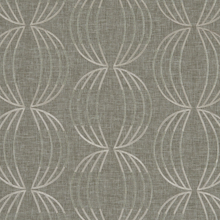 Carraway Mocha by Clarke And Clarke Designer Fabric CLARKE & CLARKE LUSSO POLYESTER - 52%;COTTON - 48% India - Horizontal: 12.68 and Vertical: 6.3 54 - Swanky Fabrics -