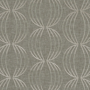 Carraway Mocha by Clarke And Clarke Fabric