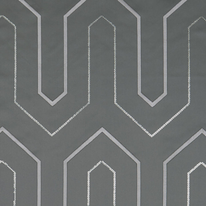 Gatsby Charcoal by Clarke And Clarke Fabric Clarke And Clarke Fabric Gatsby CharcoalFabric CLARKE & CLARKE LUSSO POLYESTER - 100% India </p><p>Repeat: H: 6.42, V: 9.25 54 - Fabric Carolina -