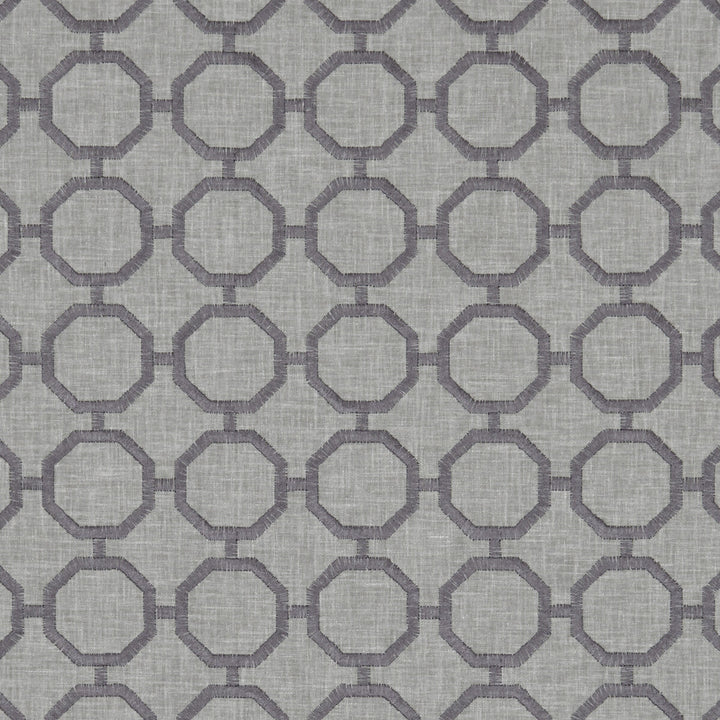 Glamour Charcoal by Clarke And Clarke Fabric CLARKE & CLARKE LUSSO POLYESTER - 52%;COTTON - 48% India - Horizontal: 2.56 and Vertical: 2.56 54 - Fabric Carolina -
