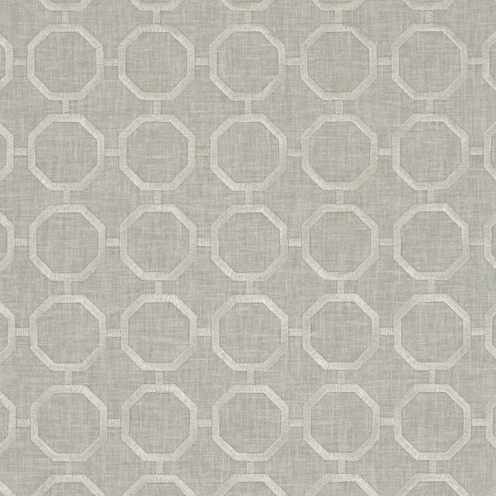 Glamour Pebble by Clarke And Clarke Fabric CLARKE & CLARKE LUSSO POLYESTER - 52%;COTTON - 48% India - Horizontal: 2.56 and Vertical: 2.56 54 - Fabric Carolina -