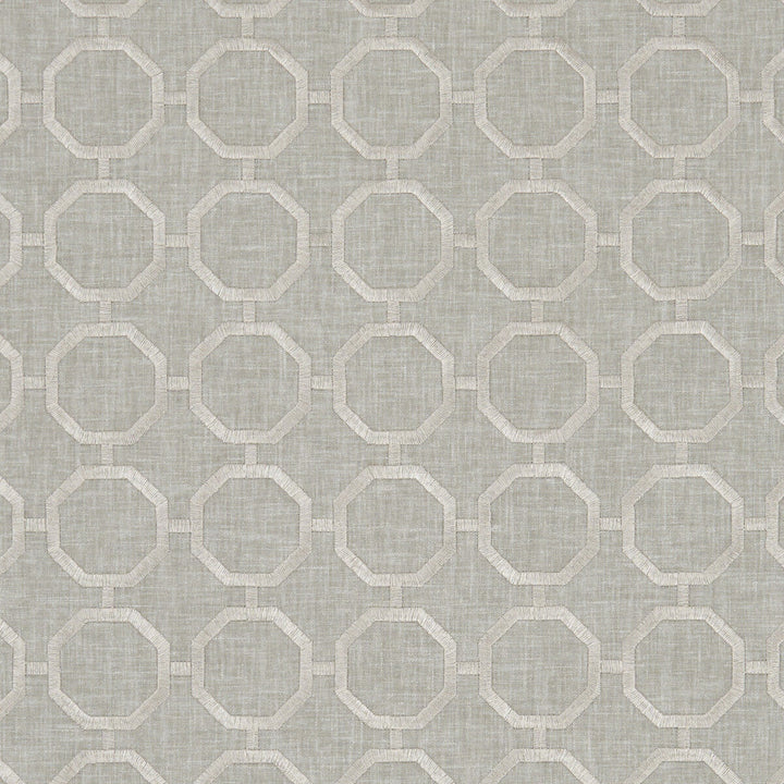 Glamour Pebble by Clarke And Clarke Designer Fabric CLARKE & CLARKE LUSSO POLYESTER - 52%;COTTON - 48% India Horizontal: 2.56 and Vertical: 2.56 54 - Swanky Fabrics -