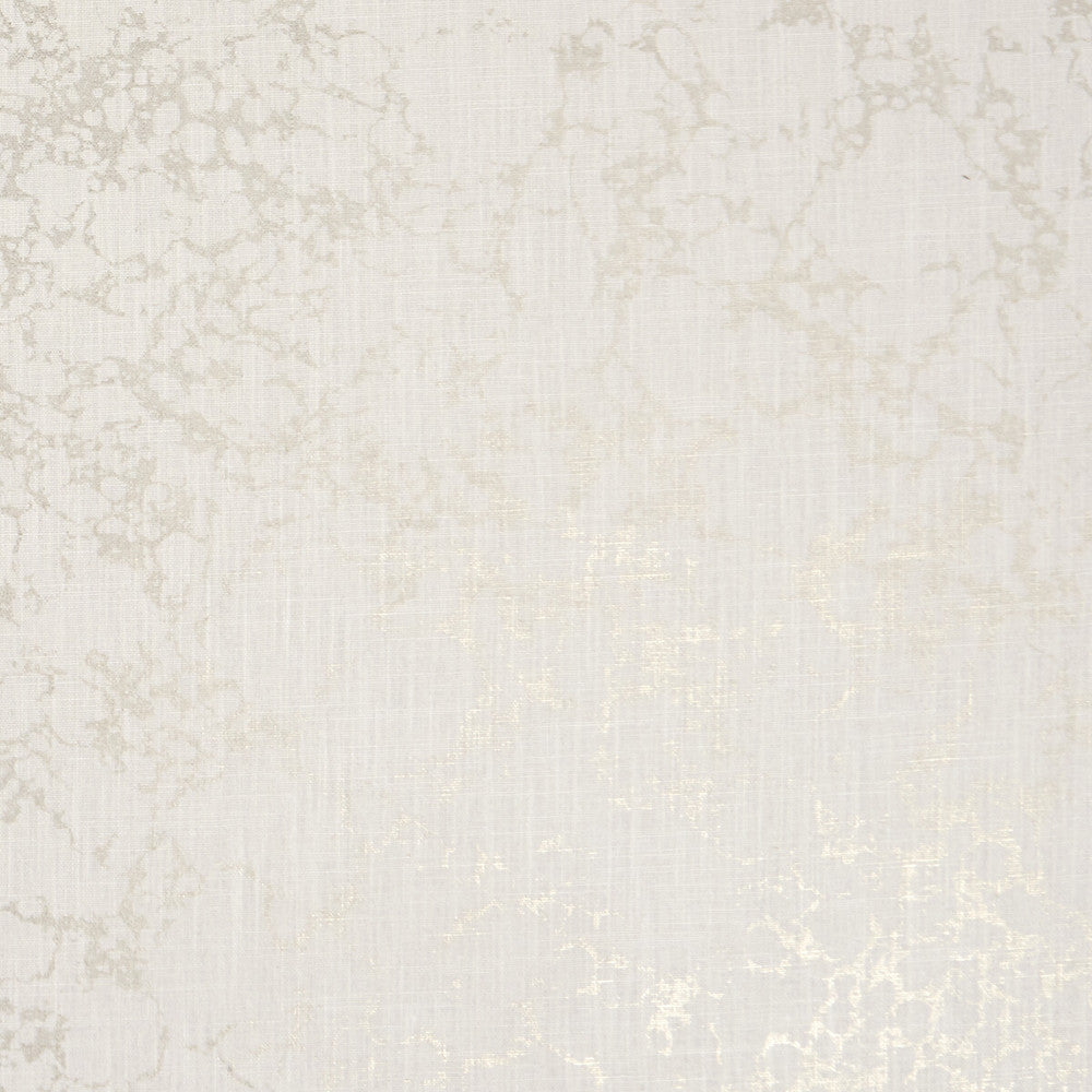 Pietra Ivory/Gold by Clarke And Clarke Designer Fabric CLARKE & CLARKE BOTANICA VISCOSE - 75%;LINEN - 25% India Horizontal: 0 and Vertical: 19.88 54 - Swanky Fabrics -