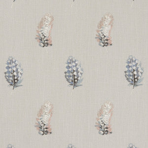 Plumis Blush/Linen by Clarke And Clarke Fabric