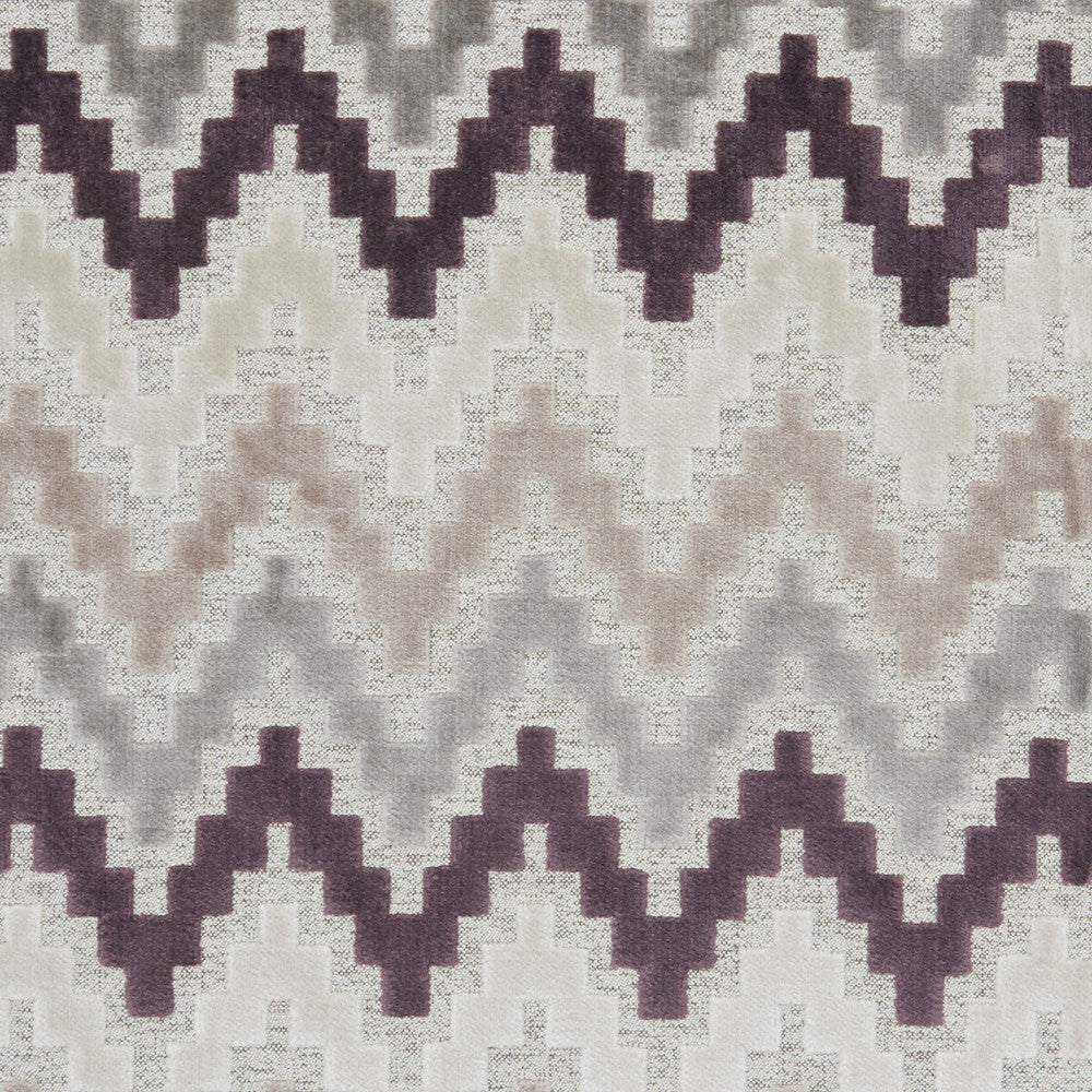 Empire Damson by Clarke And Clarke Fabric CLARKE & CLARKE MANHATTAN VISCOSE - 52%;POLYESTER - 48% India HEAVY Horizontal: 3.35 and Vertical: 9.45 54 - Fabric Carolina -