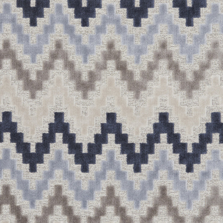 Empire Denim by Clarke And Clarke Fabric CLARKE & CLARKE MANHATTAN VISCOSE - 52%;POLYESTER - 48% India HEAVY Horizontal: 3.35 and Vertical: 9.45 54 - Fabric Carolina -