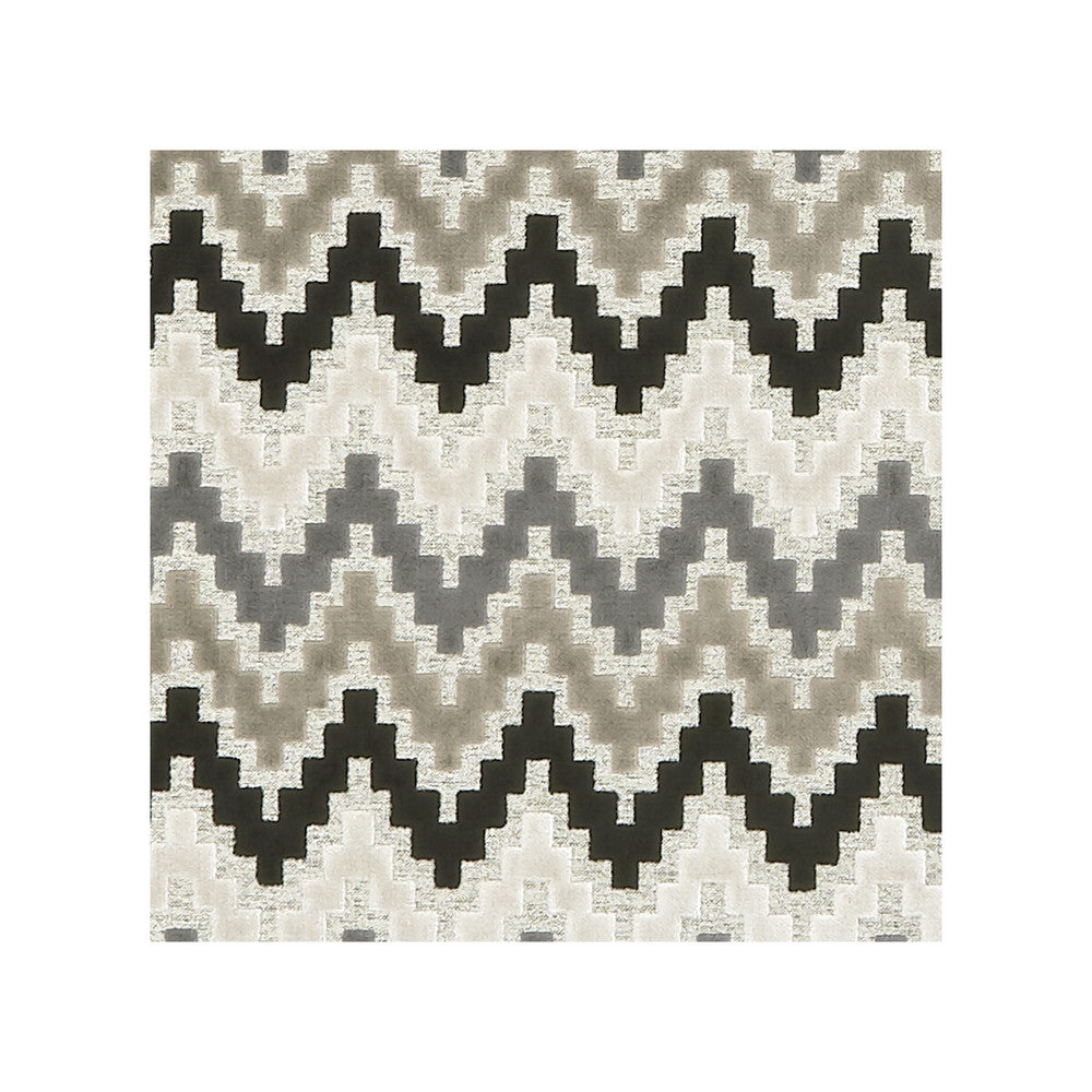 Empire Ebony by Clarke And Clarke Fabric CLARKE & CLARKE MANHATTAN VISCOSE - 52%;POLYESTER - 48% India HEAVY Horizontal: 3.35 and Vertical: 9.45 54 - Fabric Carolina -