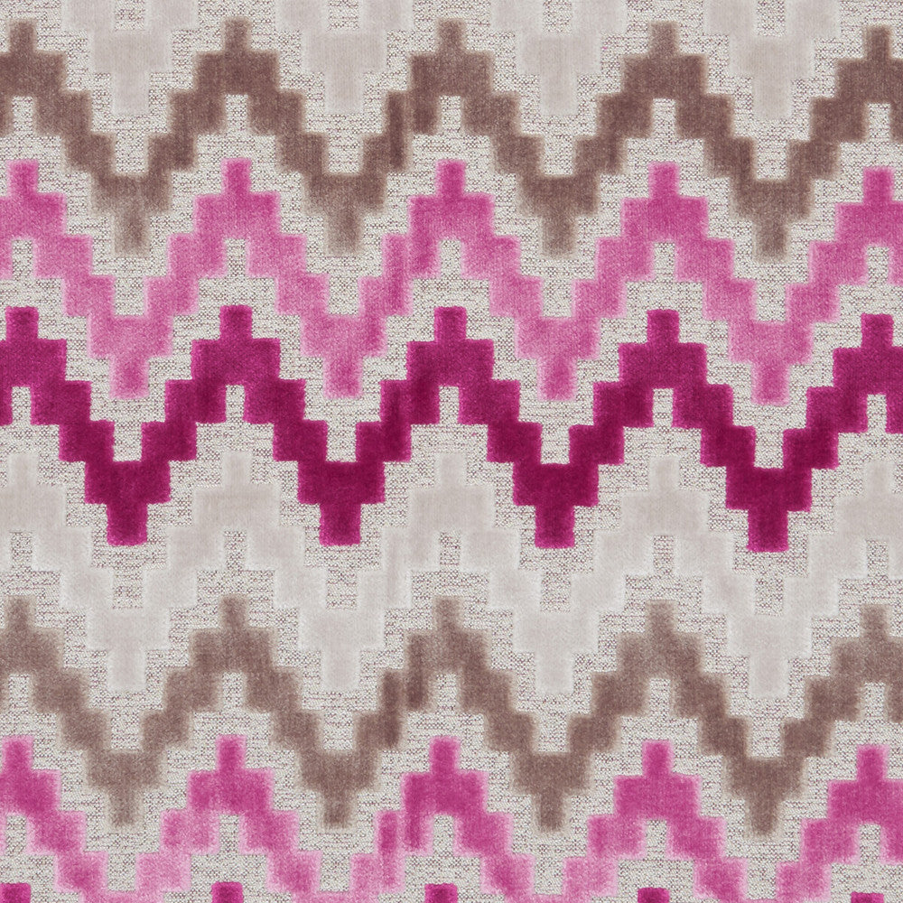 Empire Orchid by Clarke And Clarke Fabric CLARKE & CLARKE MANHATTAN VISCOSE - 52%;POLYESTER - 48% India HEAVY Horizontal: 3.35 and Vertical: 9.45 54 - Fabric Carolina -