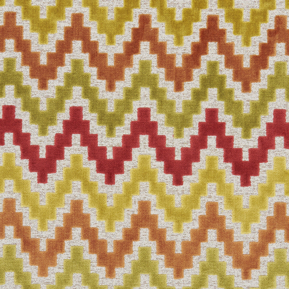 Empire Spice by Clarke And Clarke Fabric CLARKE & CLARKE MANHATTAN VISCOSE - 52%;POLYESTER - 48% India HEAVY Horizontal: 3.35 and Vertical: 9.45 54 - Fabric Carolina -