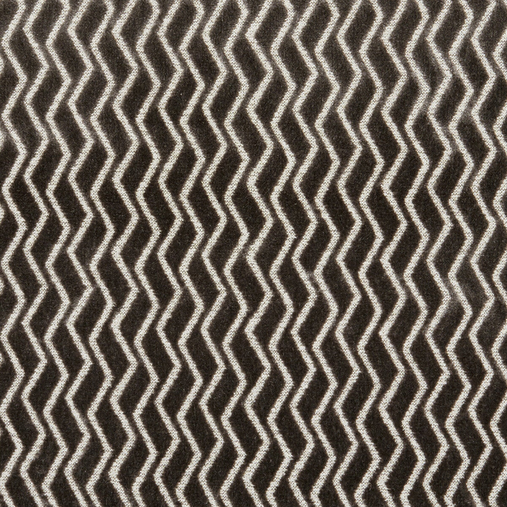 Madison Charcoal by Clarke And Clarke Designer Fabric CLARKE & CLARKE MANHATTAN POLYESTER - 51%;VISCOSE - 49% India HEAVY Horizontal: 1.18 and Vertical: 1.77 54 - Swanky Fabrics -