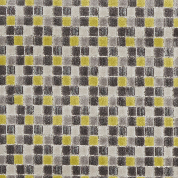 Tribeca Chartreuse by Clarke And Clarke Fabric CLARKE & CLARKE MANHATTAN VISCOSE - 53%;POLYESTER - 47% India HEAVY Horizontal: 1.77 and Vertical: 3.94 54 - Fabric Carolina -