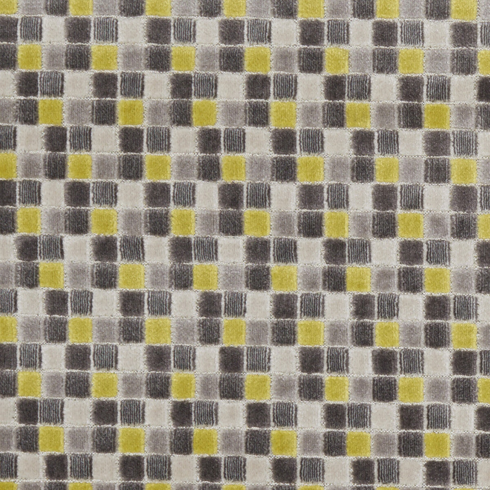 Tribeca Chartreuse by Clarke And Clarke Fabric CLARKE & CLARKE MANHATTAN VISCOSE - 53%;POLYESTER - 47% India HEAVY Horizontal: 1.77 and Vertical: 3.94 54 - Fabric Carolina -