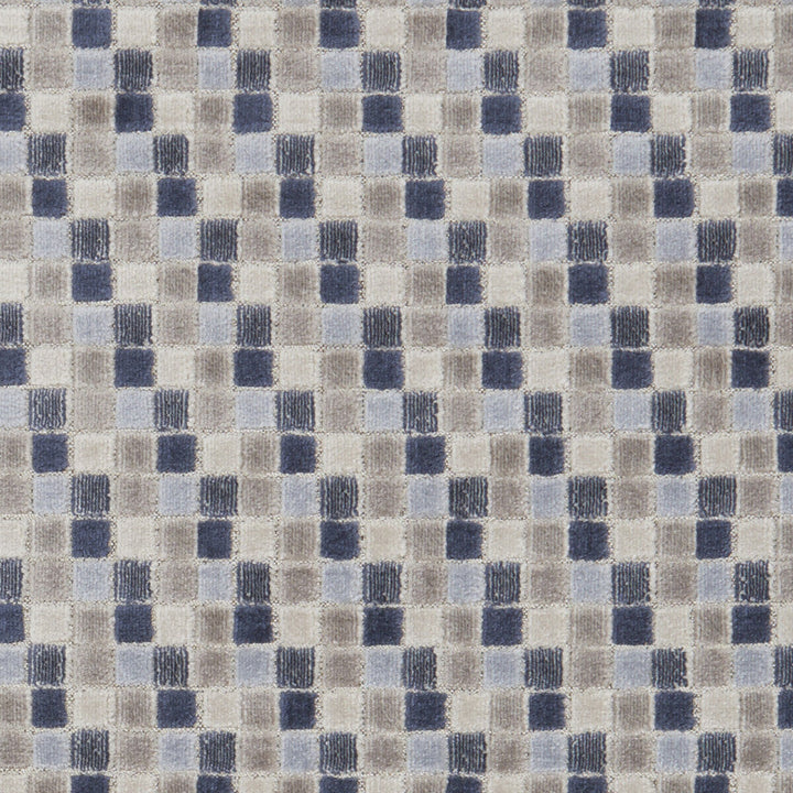 Tribeca Denim by Clarke And Clarke Designer Fabric CLARKE & CLARKE MANHATTAN VISCOSE - 53%;POLYESTER - 47% India HEAVY Horizontal: 1.77 and Vertical: 3.94 54 - Swanky Fabrics -