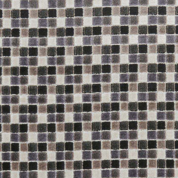 Tribeca Ebony by Clarke And Clarke Designer Fabric CLARKE & CLARKE MANHATTAN VISCOSE - 53%;POLYESTER - 47% India HEAVY Horizontal: 1.77 and Vertical: 3.94 54 - Swanky Fabrics -