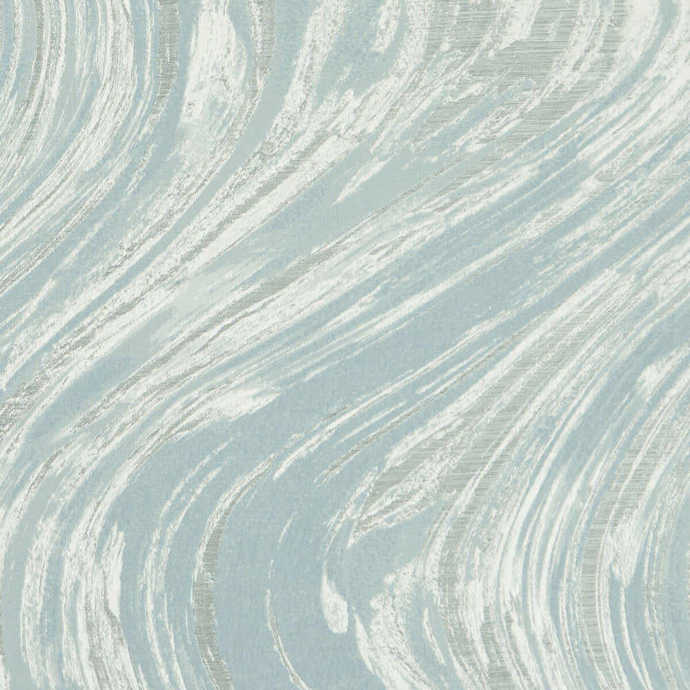 Agata Mineral/Ivory by Clarke And Clarke Fabric CLARKE & CLARKE BOTANICA POLYESTER - 59%;COTTON - 41% India MEDIUM Horizontal: 18.31 and Vertical: 26.57 55 - Fabric Carolina -