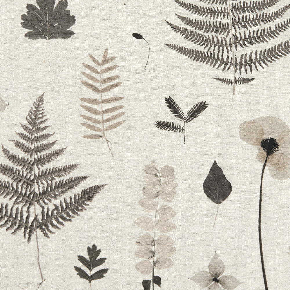 Herbarium Charcoal/Natural by Clarke And Clarke Fabric Clarke And Clarke Fabric Herbarium Charcoal/NaturalFabric CLARKE & CLARKE BOTANICA VISCOSE - 70%;LINEN - 30% India </p><p>Repeat: H: 54.72, V: 24.21 55 - Fabric Carolina -