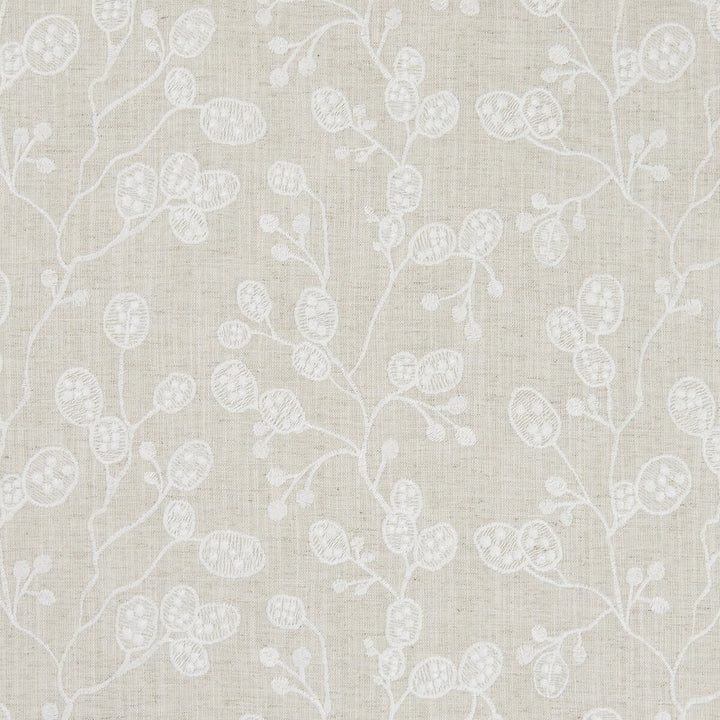 Honesty Natural by Clarke And Clarke Fabric CLARKE & CLARKE BOTANICA VISCOSE - 70%;LINEN - 30% India - Horizontal: 12.99 and Vertical: 9.25 55 - Fabric Carolina -