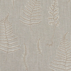 Lorelle Linen/Ivory by Clarke And Clarke Fabric