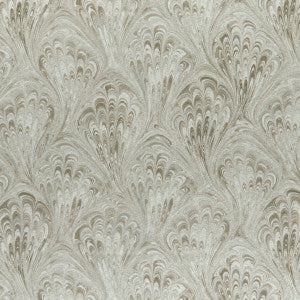 Pavone Ivory by Clarke And Clarke Fabric