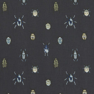 Beetle Mineral by Clarke And Clarke Fabric