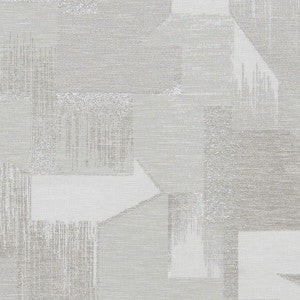 Skolio Silver by Clarke And Clarke Fabric