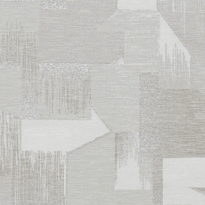 Skolio Silver by Clarke And Clarke Fabric CLARKE & CLARKE OLYMPUS POLYESTER - 75%;COTTON - 25% India MEDIUM Horizontal: 13.66 and Vertical: 13.27 54 - Fabric Carolina -
