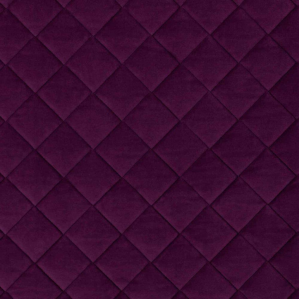 Odyssey Damson by Clarke And Clarke Fabric CLARKE & CLARKE ODYSSEY POLYESTER FR - 100% China HEAVY Horizontal: 2.36 and Vertical: 2.36 52 - Fabric Carolina -