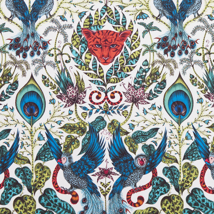 Amazon Jungle by Clarke And Clarke Fabric ANIMALIA BY EMMA J SHIPLEY FOR C&C COTTON - 100% United Kingdom HEAVY Horizontal: 13.58 and Vertical: 24.61 54 - Fabric Carolina -