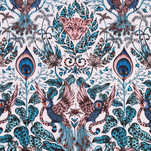 Amazon Pink by Clarke And Clarke Fabric