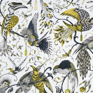 Audubon Gold by Clarke And Clarke Fabric
