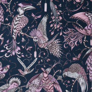 Audubon Pink by Clarke And Clarke Fabric