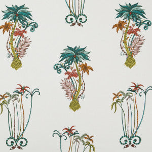 Jungle Palms Jungle by Clarke And Clarke Fabric