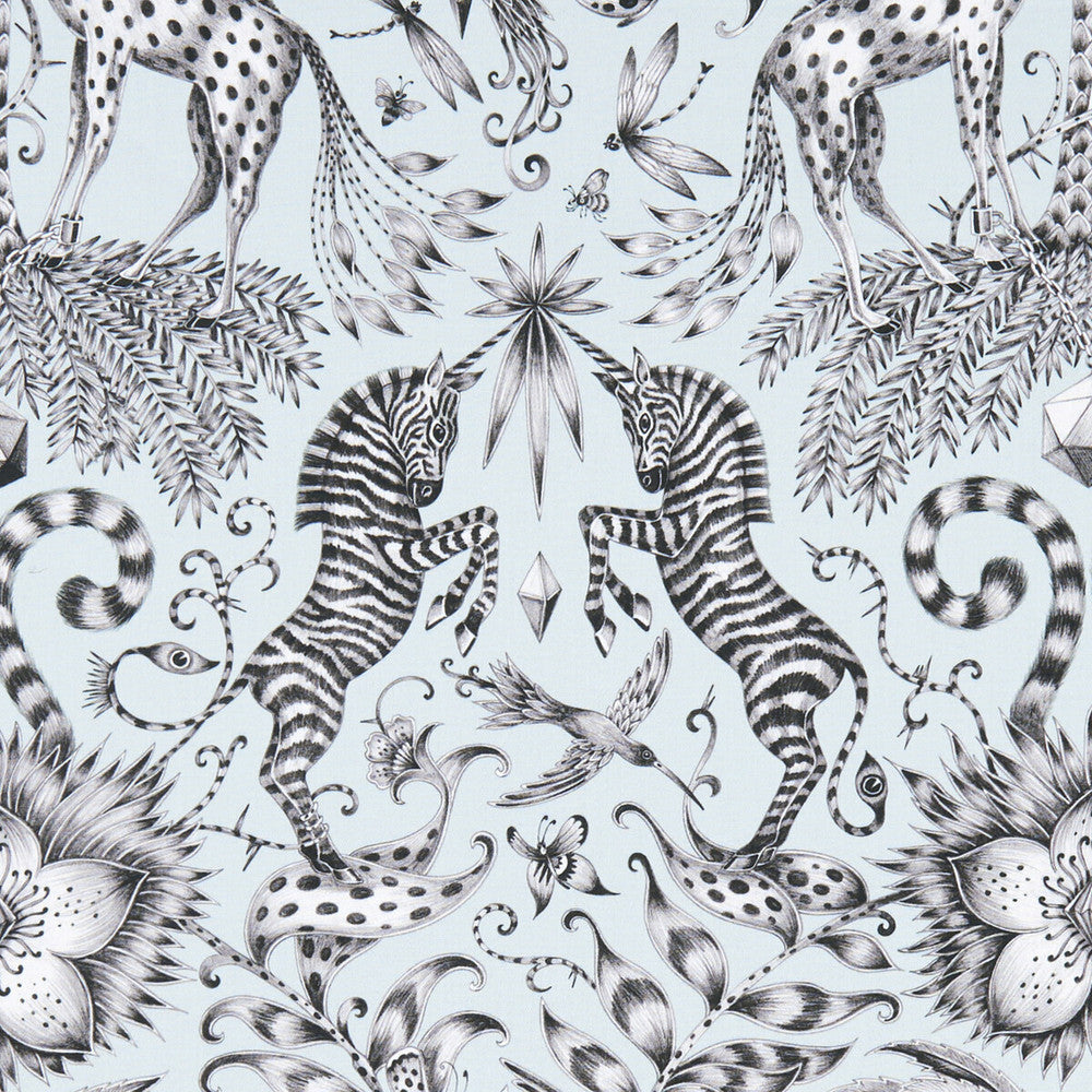 Kruger Eggshell by Clarke And Clarke Fabric Clarke And Clarke Fabric Kruger EggshellFabric ANIMALIA BY EMMA J SHIPLEY FOR C&C COTTON - 100% United Kingdom </p><p>Repeat: H: 13.58, V: 22.44 54 - Fabric Carolina -