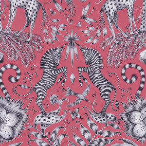 Kruger Magenta by Clarke And Clarke Fabric