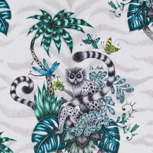 Lemur Jungle by Clarke And Clarke Fabric