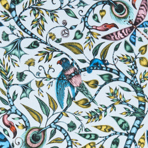Rousseau Eggshell by Clarke And Clarke Fabric