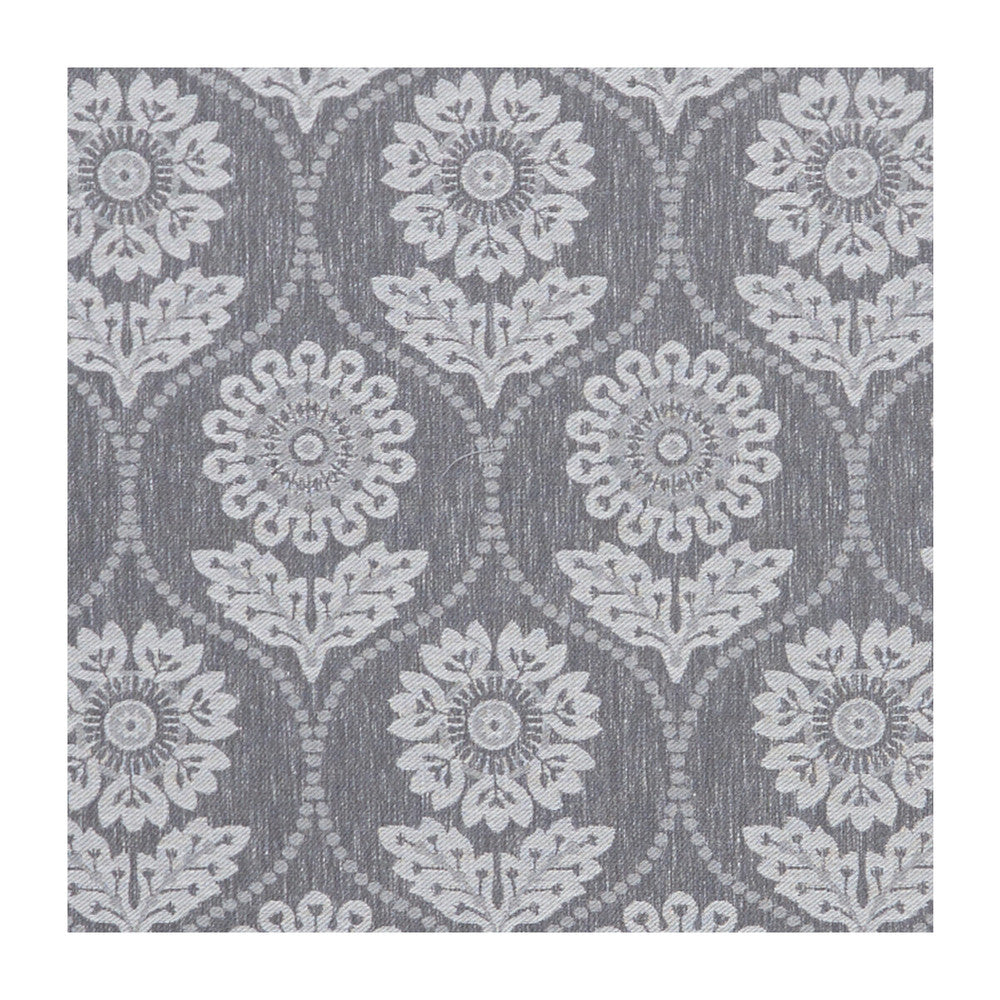 Erika Charcoal by Clarke And Clarke Fabric CLARKE & CLARKE OSLO COTTON - 64%;POLYESTER - 36% India MEDIUM Horizontal: 6.69 and Vertical: 10.24 54 - Fabric Carolina -