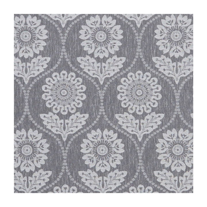 Erika Charcoal by Clarke And Clarke Fabric CLARKE & CLARKE OSLO COTTON - 64%;POLYESTER - 36% India MEDIUM Horizontal: 6.69 and Vertical: 10.24 54 - Fabric Carolina -