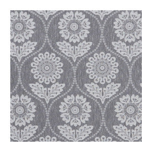 Erika Charcoal by Clarke And Clarke Fabric
