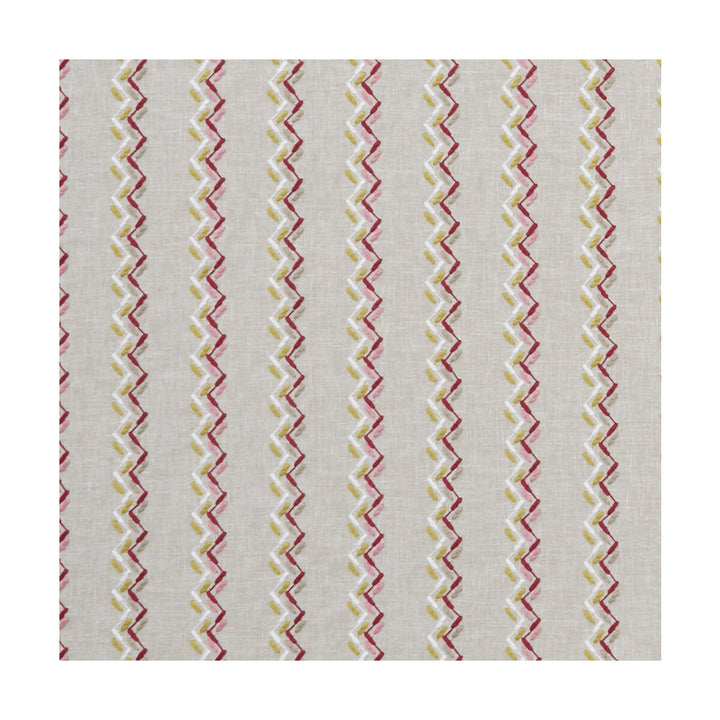 Norah Fuchsia/Apple by Clarke And Clarke Fabric CLARKE & CLARKE OSLO POLYESTER - 52%;COTTON - 48% India - Horizontal: 4.13 and Vertical: 0.87 54 - Fabric Carolina -